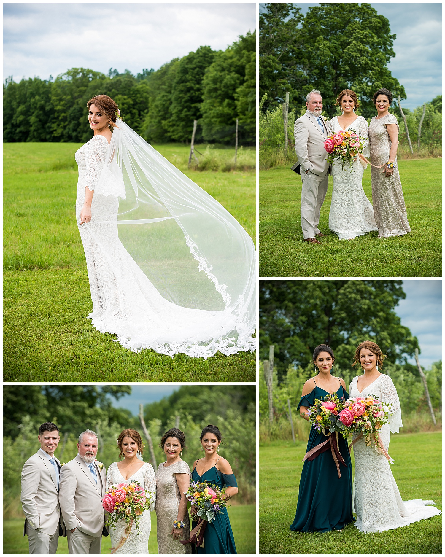 Valley View Farm Wedding - Family Photos